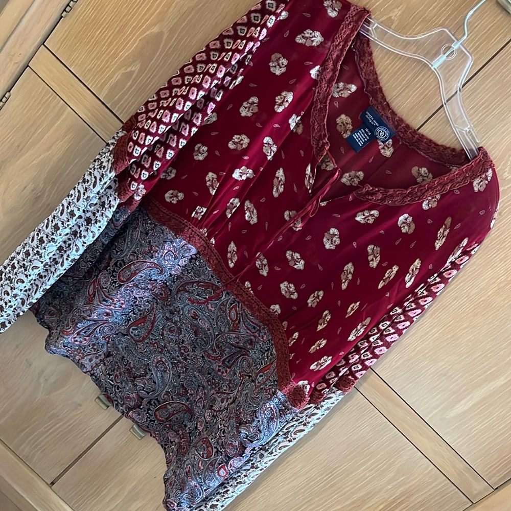 Venezia jeans clothing co VJ lightweight top size 14/16 to dress up or down
